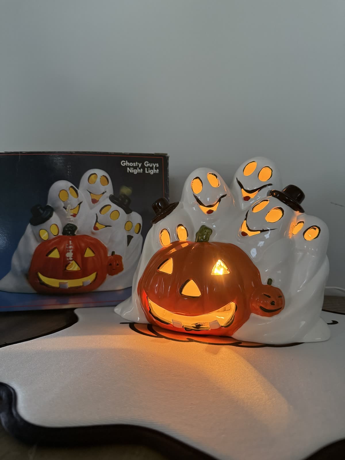Ghosty Guys Night Light by Artmark — lit