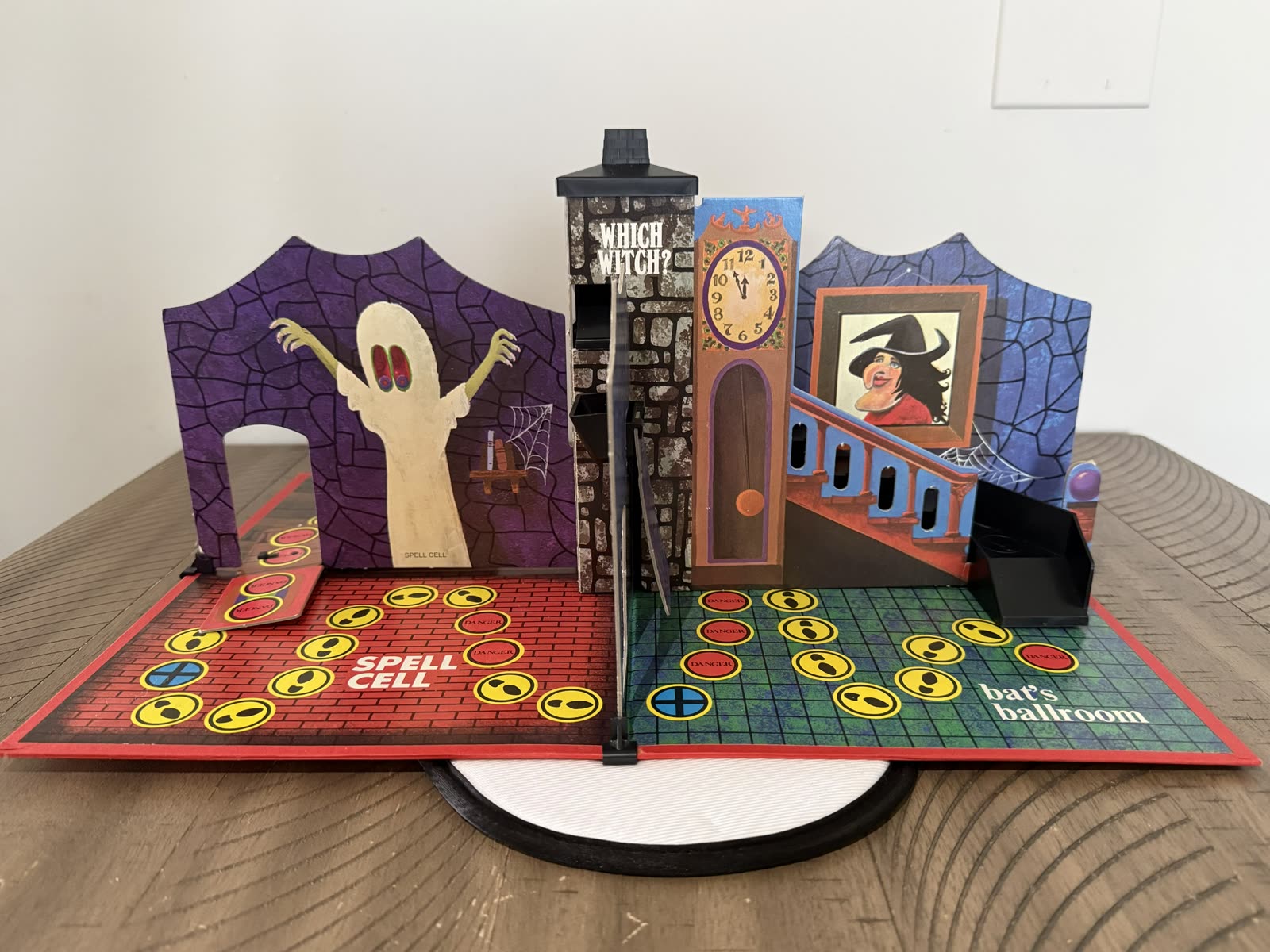 Which Witch? Board Game — 1970 Milton Bradley — full game